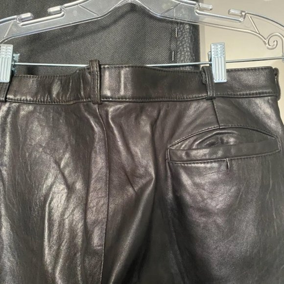 PARALLEL MEN 100% LEATHER PANTS SIZE 36 - Picture 2 of 5